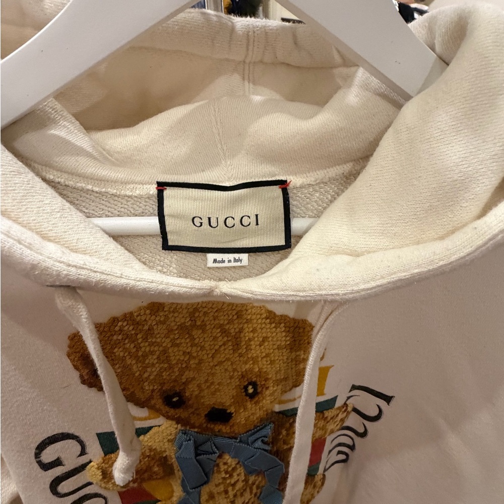 Gucci Teddy Embroidered Hoodie